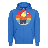 True Royal smiling friends Zipper Hoodie - linhVisuals
