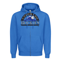 True Royal The Rocks Baseball Gifts Zipper Hoodie - linhVisuals