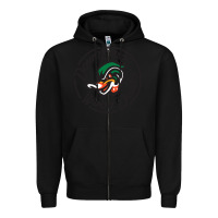Black Down East Wood Ducks Zipper Hoodie - linhVisuals