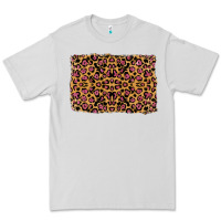 Dove Grey leopard glitter background Premium Tee - RanaPortraitStore