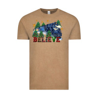 Vintage Coffee believe polar express christmas trees Vintage Tee - FaDigitalArtStudio