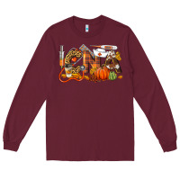 Burgundy Fall CNA Certified Nursing Assistant Long Sleeve Tee - LillyAllenDesigns