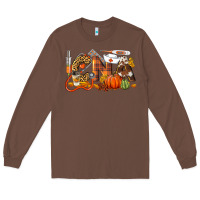 Chestnut Fall CNA Certified Nursing Assistant Long Sleeve Tee - LillyAllenDesigns