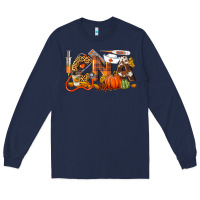 Navy Fall CNA Certified Nursing Assistant Long Sleeve Tee - LillyAllenDesigns