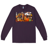 Plum Fall CNA Certified Nursing Assistant Long Sleeve Tee - LillyAllenDesigns