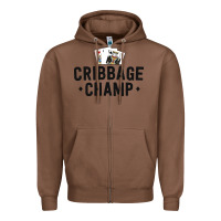 Chestnut funny cribbage shirt for men cribbage champ tournament Zipper Hoodie - linhVisuals