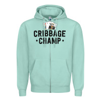 Seafoam funny cribbage shirt for men cribbage champ tournament Zipper Hoodie - linhVisuals