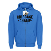 True Royal funny cribbage shirt for men cribbage champ tournament Zipper Hoodie - linhVisuals