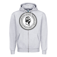 Heather Grey vanderbilt university Zipper Hoodie - linhVisuals