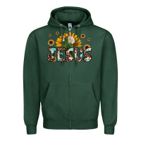 Sports Green jesus san judas Zipper Hoodie - JahusDesignShop