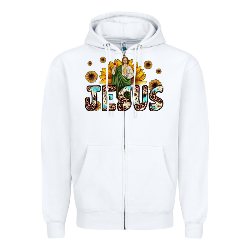 Jesus San Judas Zipper Hoodie by JahusDesignShop | Teevron