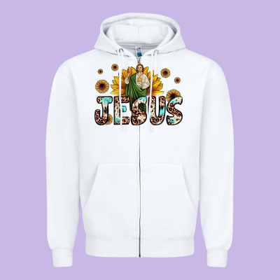 Jesus San Judas Zipper Hoodie Designed By Jahusdesignshop