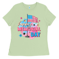 Matcha Happy Memorial Day Ladies Tee - FaDigitalArtStudio