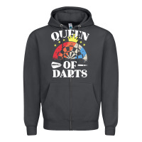 Smoke darts shirts for women dart throwing league Zipper Hoodie - linhVisuals
