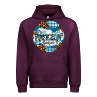 Mauve Wine It's Freezin' Season Urban Hoodie - RanaPortraitStore