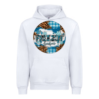 White It's Freezin' Season Urban Hoodie - RanaPortraitStore