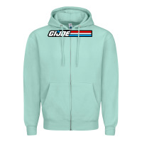 Seafoam gi joe Zipper Hoodie - linhVisuals