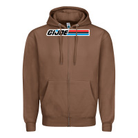 Chestnut gi joe Zipper Hoodie - linhVisuals