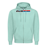 Seafoam gi joe Zipper Hoodie - linhVisuals
