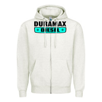 Oatmeal Heather duramax Zipper Hoodie - linhVisuals