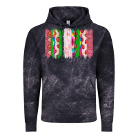 Cloud Black summer brushstrokes Vintage Hoodie - CowhideDigitalArt