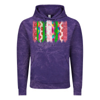 Cloud Purple summer brushstrokes Vintage Hoodie - CowhideDigitalArt