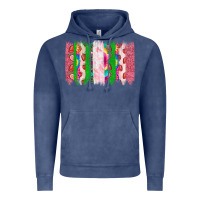 Vintage Denim summer brushstrokes Vintage Hoodie - CowhideDigitalArt