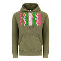 Vintage Olive summer brushstrokes Vintage Hoodie - CowhideDigitalArt
