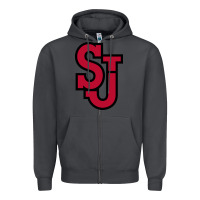 Smoke the st. john's red storm Zipper Hoodie - linhVisuals