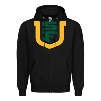 Black the usf dons Zipper Hoodie - linhVisuals