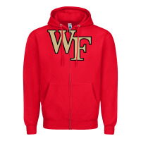 Red the wake forest demon deacons Zipper Hoodie - linhVisuals