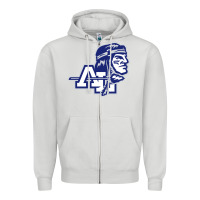Dove Grey alta loma high school Zipper Hoodie - linhVisuals