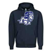 Navy alta loma high school Zipper Hoodie - linhVisuals