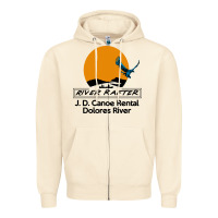 Sandshell jd canoe rental Zipper Hoodie - linhVisuals
