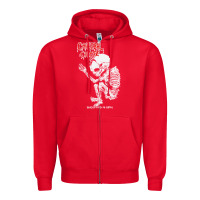 Red butchered at birth 2 classic Zipper Hoodie - linhVisuals