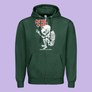 Butchered At Birth 2 Classic Zipper Hoodie Designed By Linhvisuals