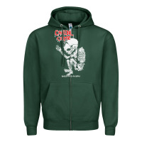 Sports Green butchered at birth 2 classic Zipper Hoodie - linhVisuals