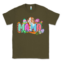 Army Green Western Mama Easter Classic Tee - CowGirlArtShop