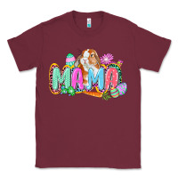 Burgundy Western Mama Easter Classic Tee - CowGirlArtShop
