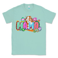 Seafoam Western Mama Easter Classic Tee - CowGirlArtShop