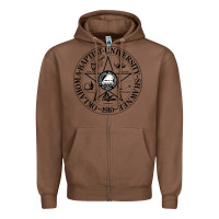 Chestnut oklahoma baptist university Zipper Hoodie - linhVisuals