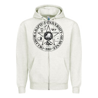 Oatmeal Heather oklahoma baptist university Zipper Hoodie - linhVisuals
