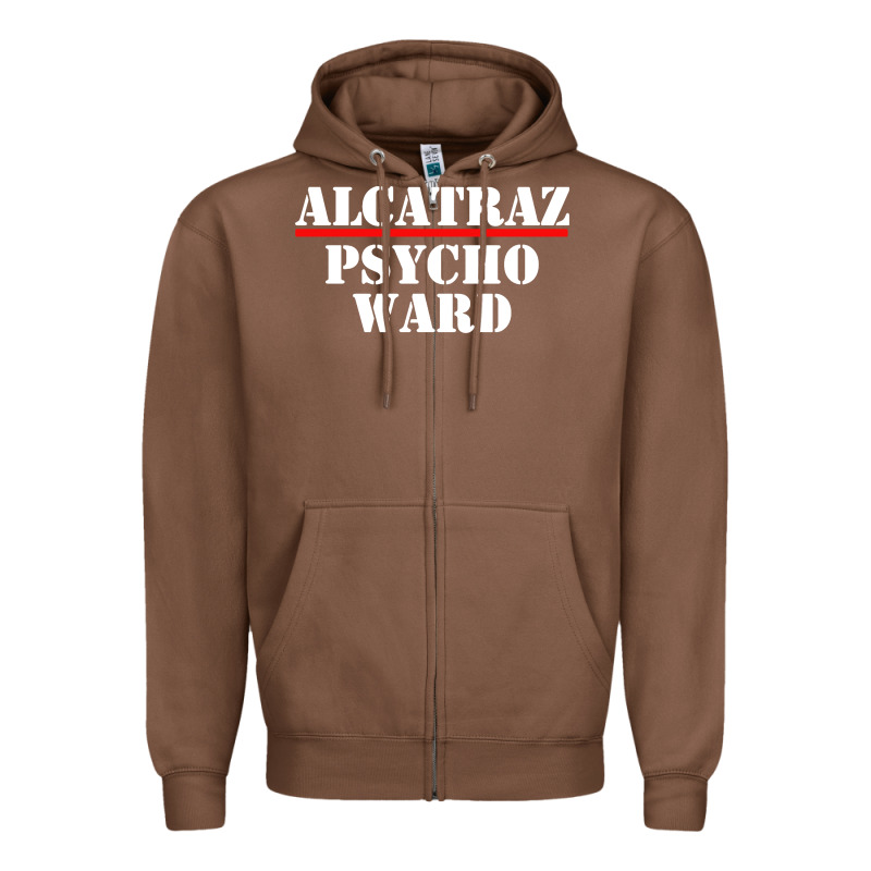 Alcatraz Zipper Hoodie by linhVisuals | Teevron