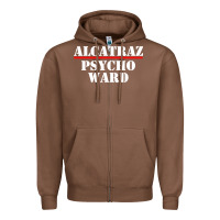 Chestnut alcatraz Zipper Hoodie - linhVisuals
