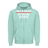 Seafoam alcatraz Zipper Hoodie - linhVisuals