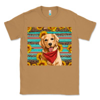 Toasted Coconut golden retriever with sunflowers Classic Tee - Artiststas