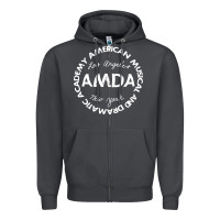 Smoke amda Zipper Hoodie - linhVisuals