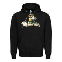 Black Wright State Raiders, Merch Zipper Hoodie - linhVisuals
