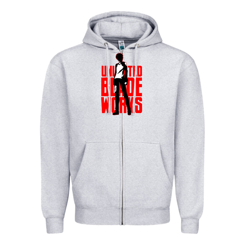 Emiya Shirou Unlimited Blade Zipper Hoodie by linhVisuals | Teevron