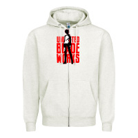 Oatmeal Heather emiya shirou unlimited blade Zipper Hoodie - linhVisuals